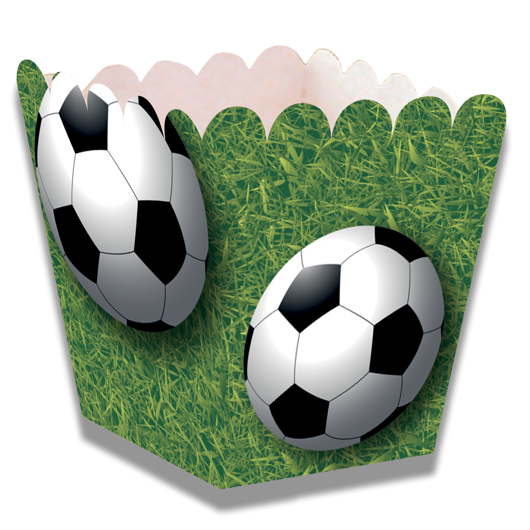 Boîte de football basse 5 x 5 x 7 cm