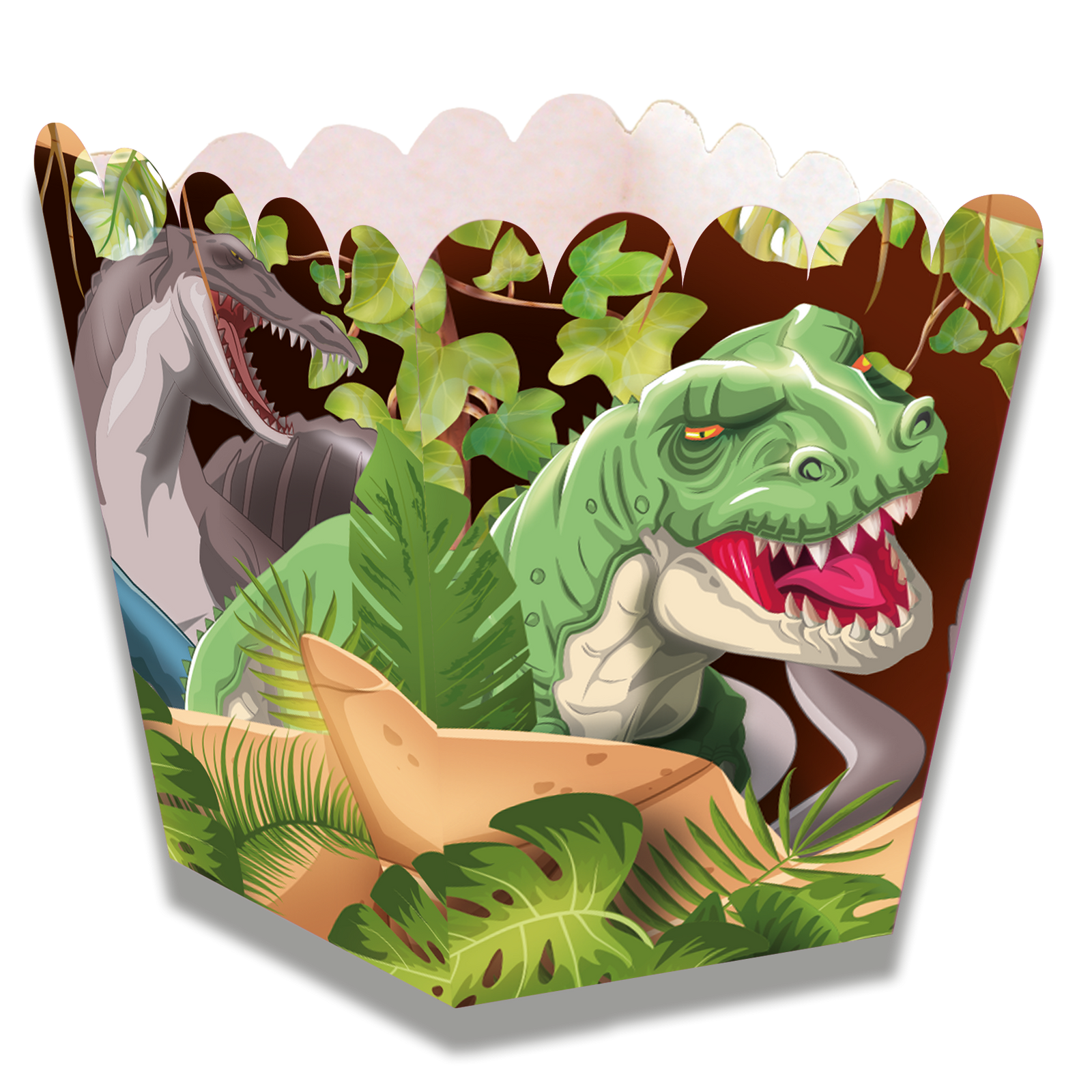 Boîte basse Jurassic Dinosaur 5 x 5 x 7 cm