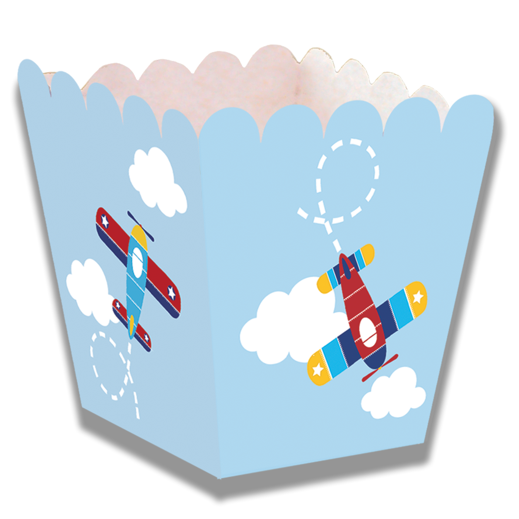 PETIT AVION BOÎTE BASSE 5 x 5 x 7 cm