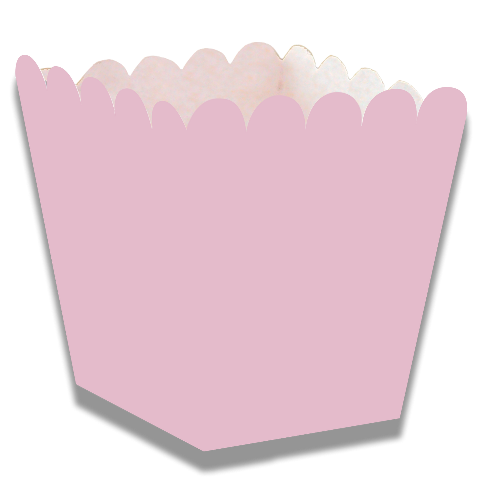 SCATOLA BASSA TORTA ROSA