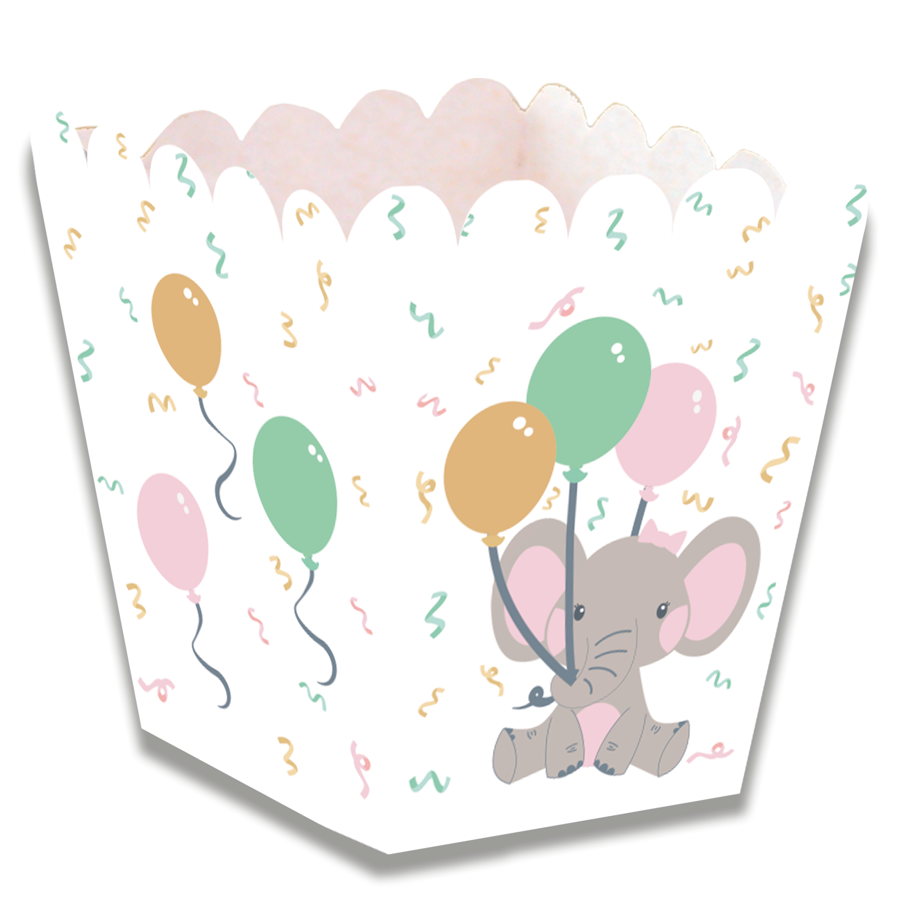 Boîte basse Pink Elephant 5 x 5 x 7 cm