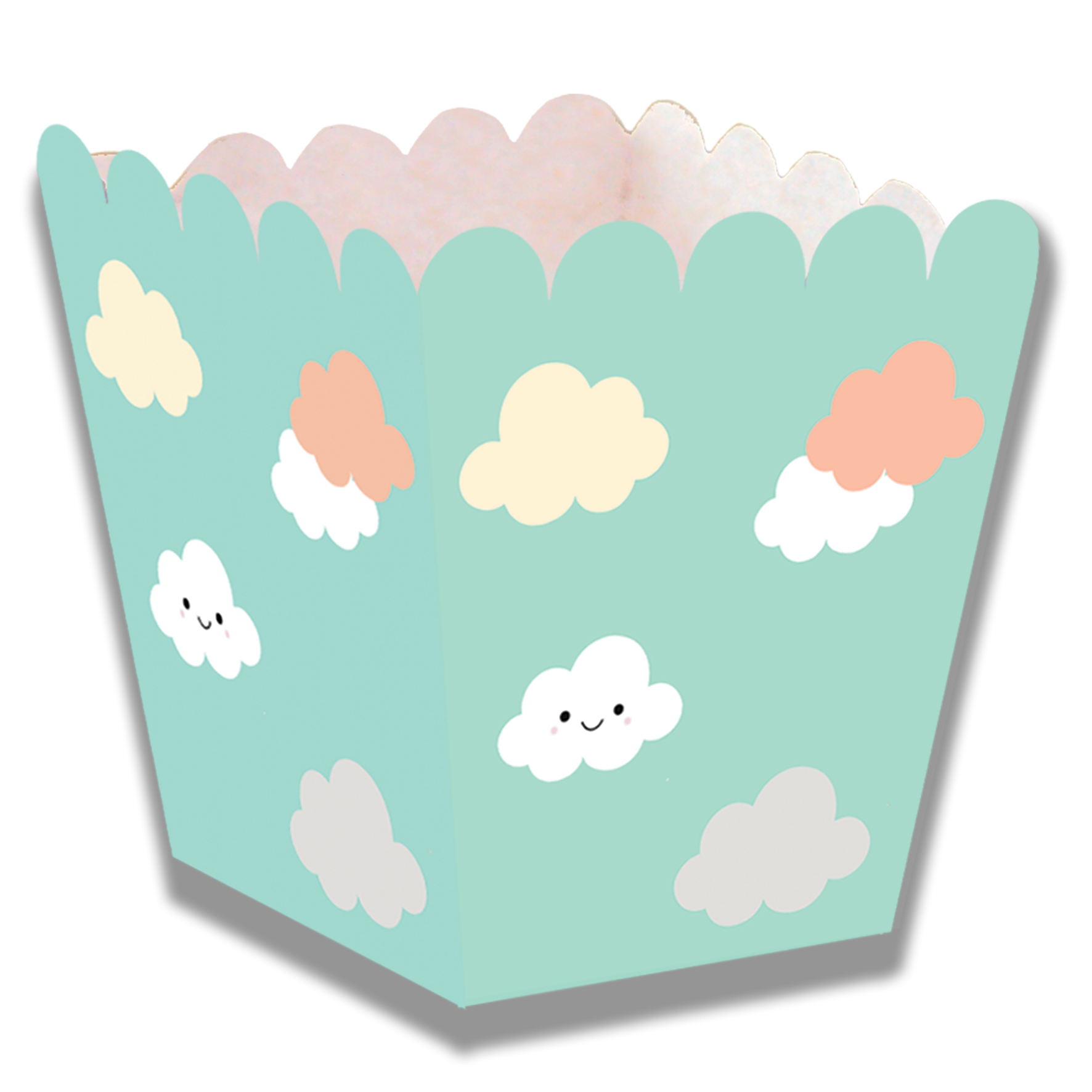 SUNSHINE CLOUDS BOÎTE BASSE 5 x 5 x 7 cm