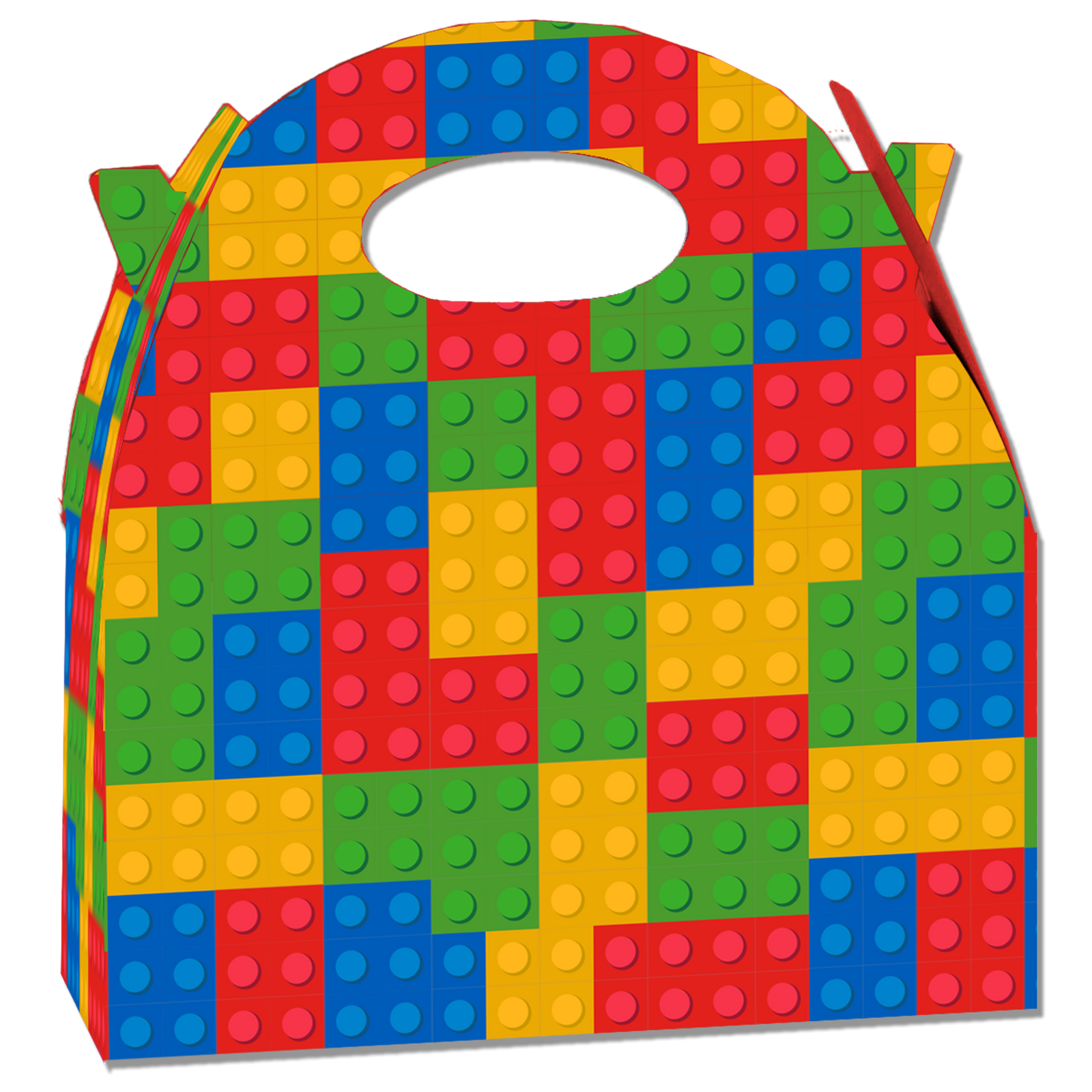 BOÎTE DE FÊTE DE BLOCS 20 x 16 x 11 cm