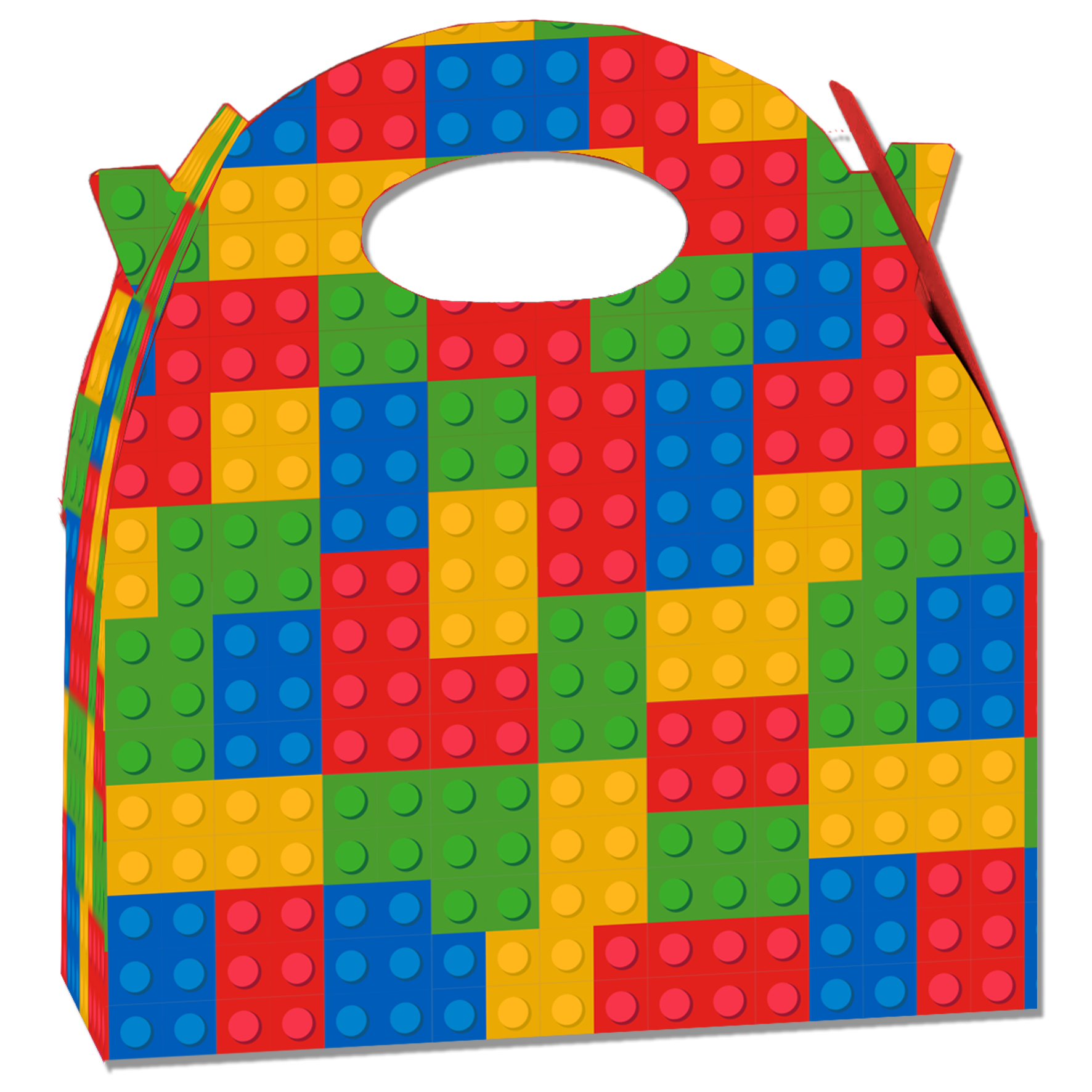BOÎTE DE FÊTE DE BLOCS 20 x 16 x 11 cm