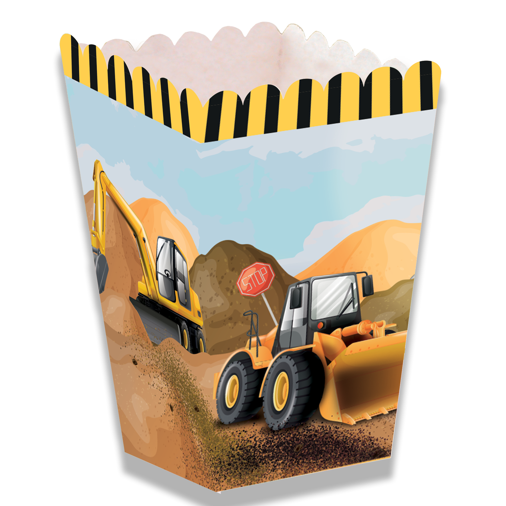 Boîte de construction haute 5 x 5 x 12 cm