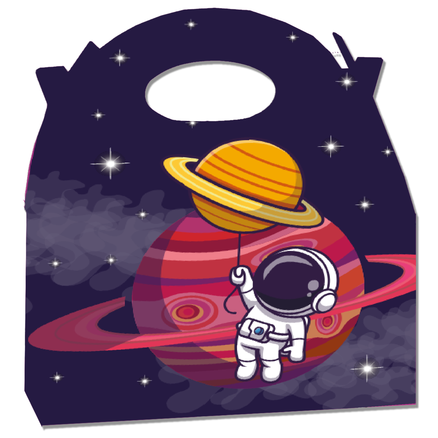 Boîte d'astronaute 20 x 16 x 11 cm