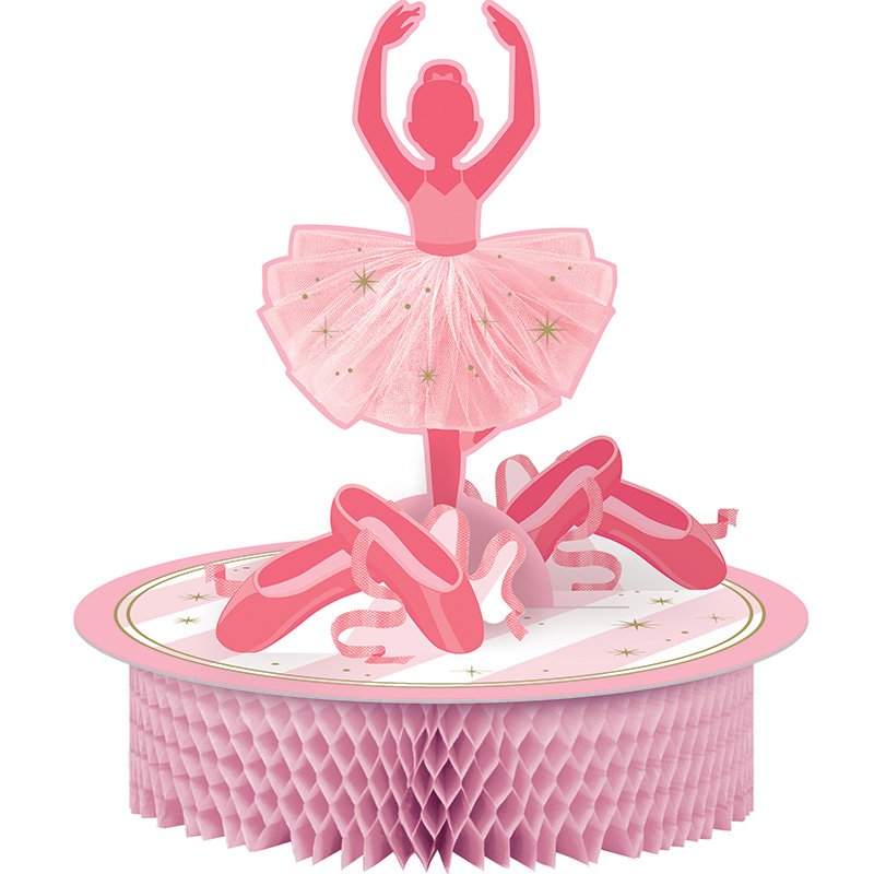 CENTRO DE MESA 30 x 30 CM BALLET
