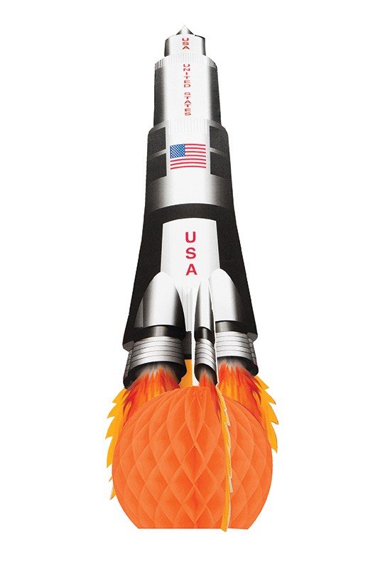 CENTRE CENTRE 34 x 13 CM ASTRONAUTE