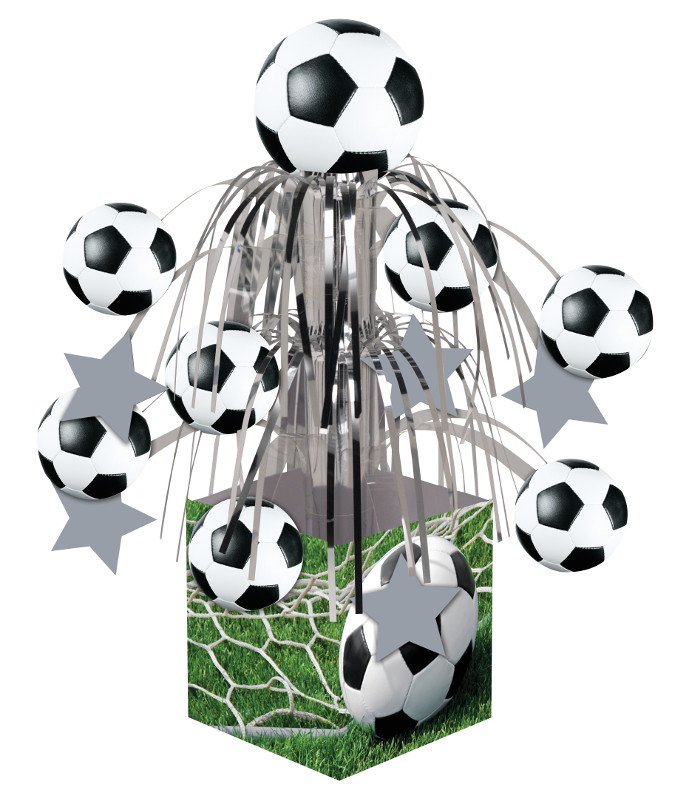 CENTRE DE TABLE CASCADE 30 CM SPORTS FANATIQUE FOOTBALL