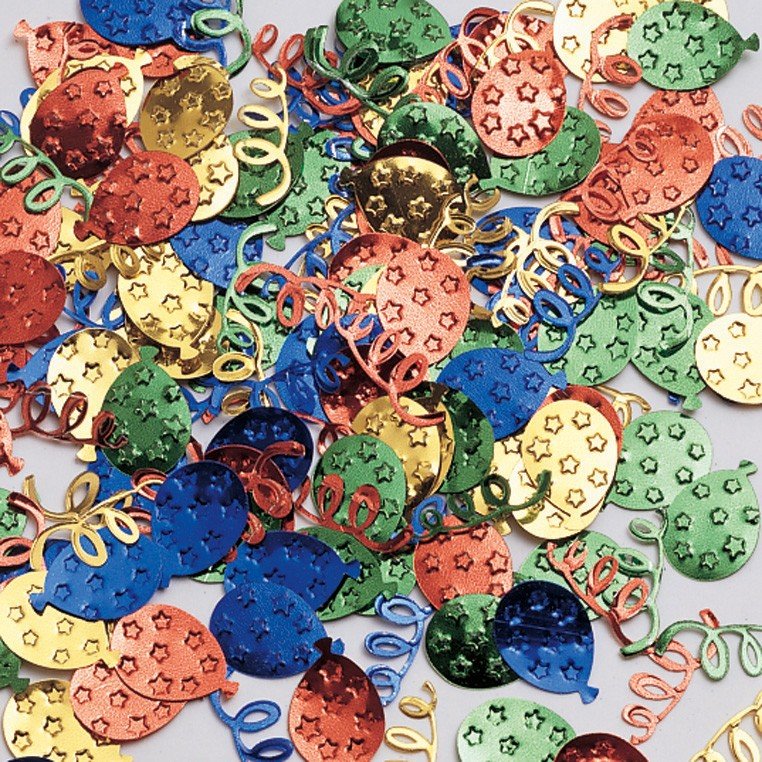 CONFETTIS, BALLONS ET SUCRES