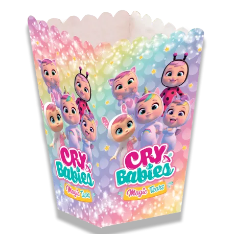 Boîte Cry Babies, format haut, 5 x 5 x 12 cm