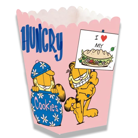 Scatola Garfield 5 x 5 x 12 cm