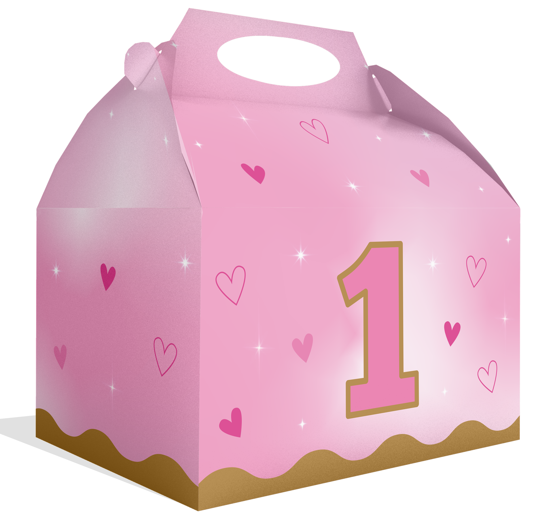 Boîte pour fille de 1 an 20 x 16 x 11 cm