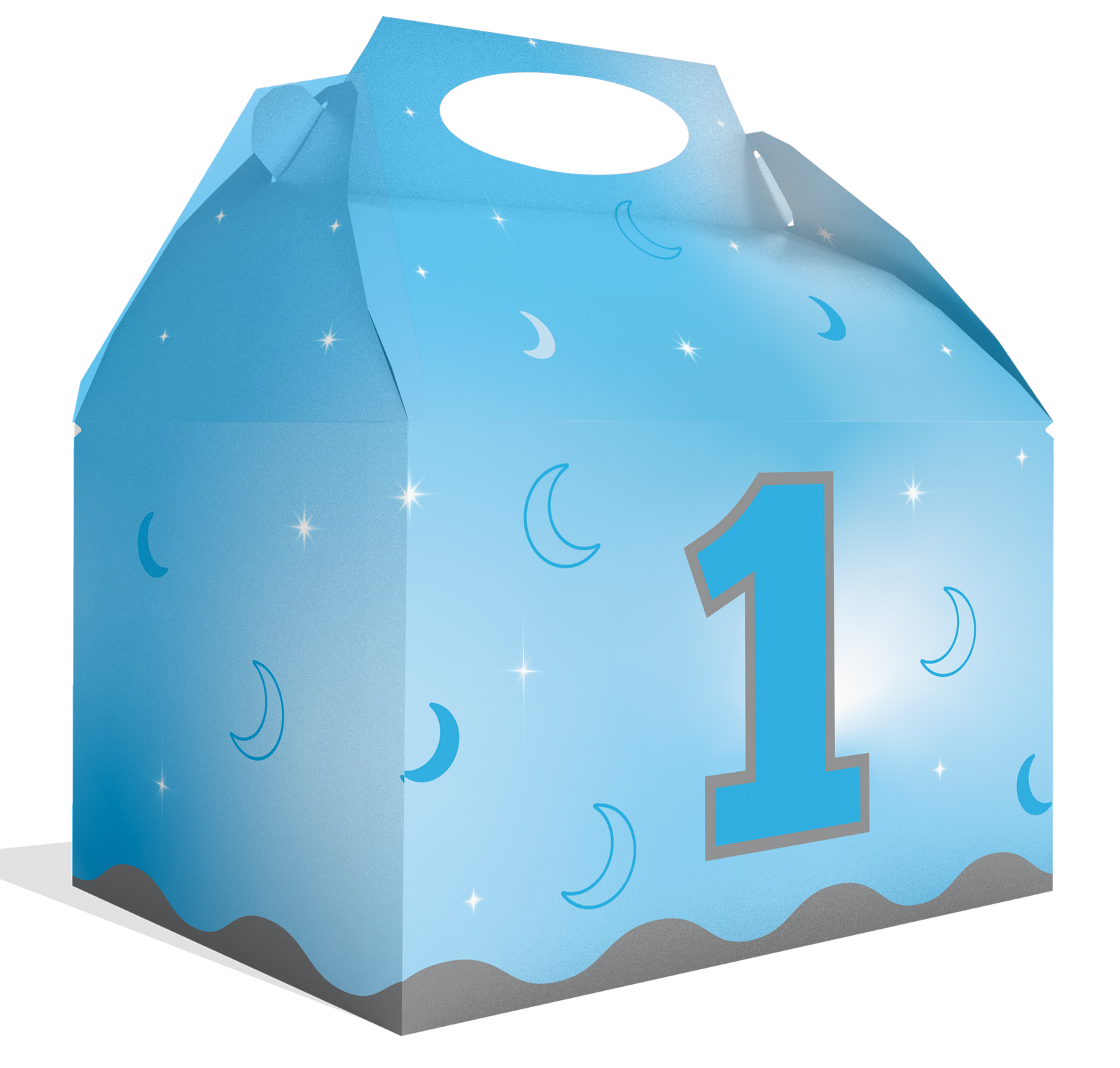 Scatola per bambino di 1 anno 20 x 16 x 11 cm