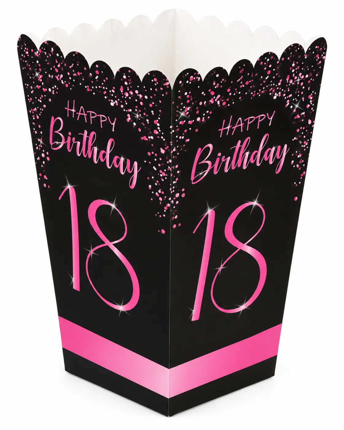 Caixinha Alta Elegant Pink 18 anos 12 x 5 x 5 cm