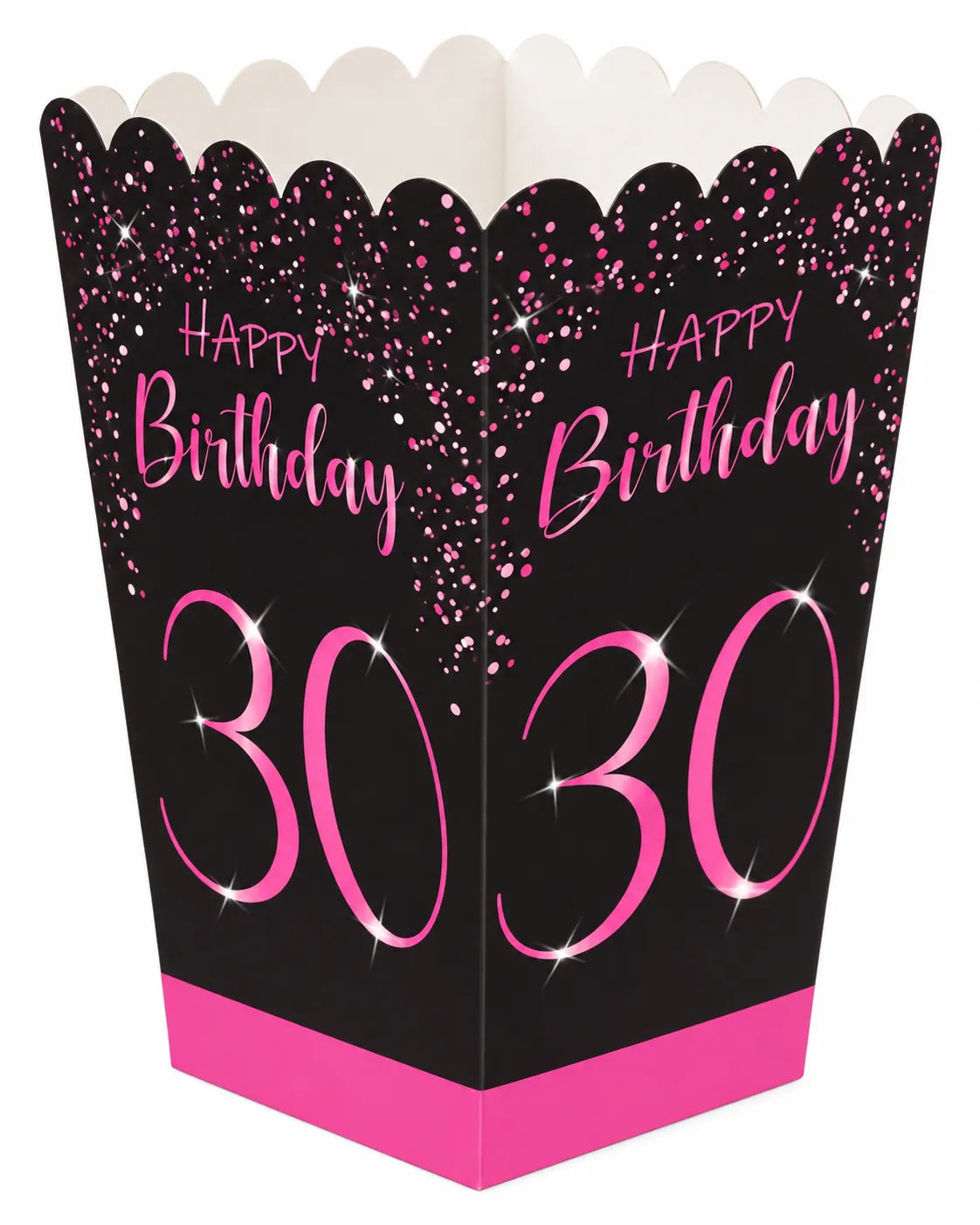 Caixinha Alta Elegant Pink 30 anos 12 x 5 x 5 cm
