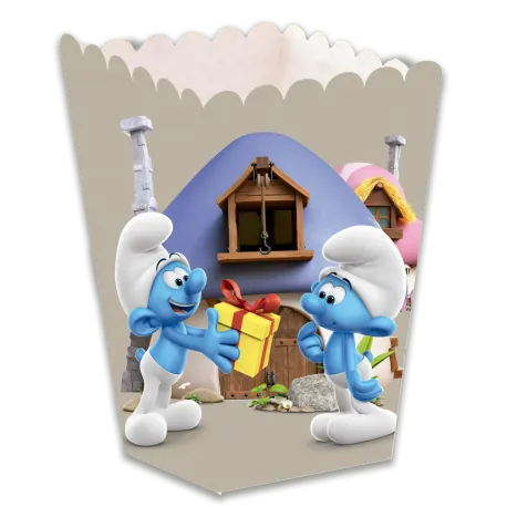 Boîte haute 12 x 5 x 5 cm Schtroumpfs