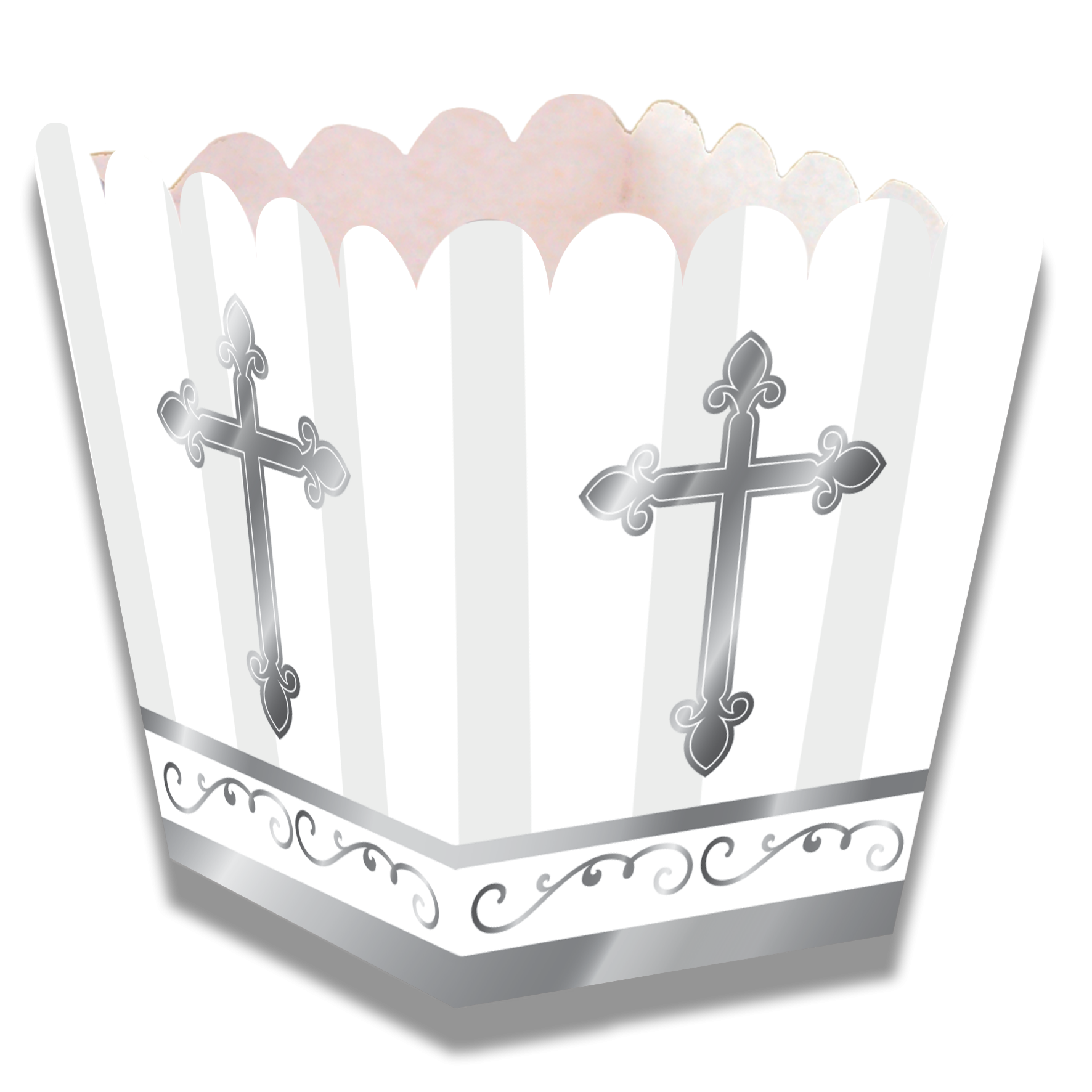 Boîte basse Divinity Silver 5 x 5 x 7 cm