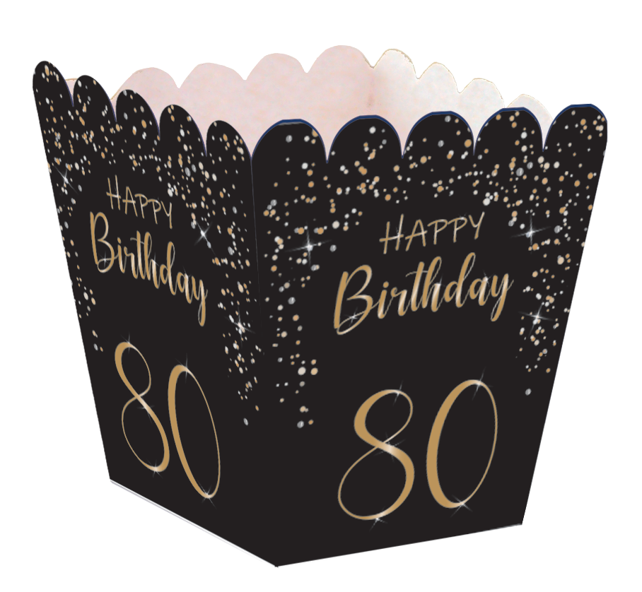 Élégante boîte basse noire 80 ans