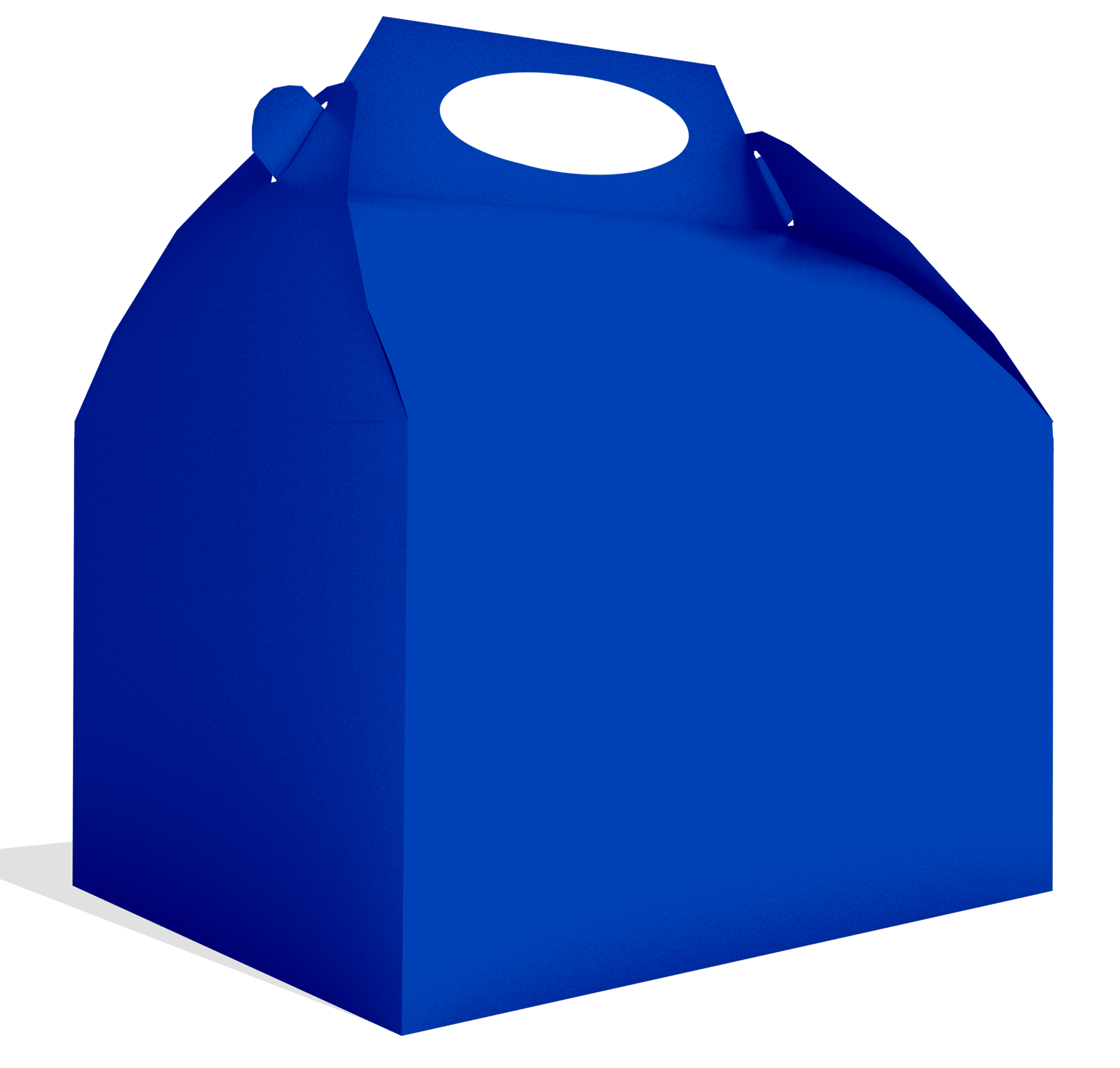 Boîte bleue 20 x 16 x 11 cm