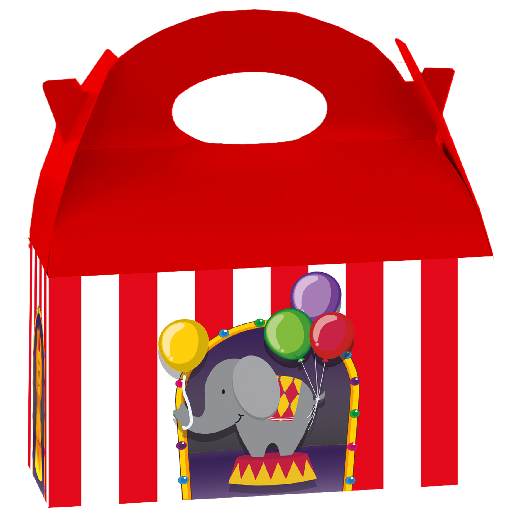 Boîte de cirque 20 x 16 x 11 cm