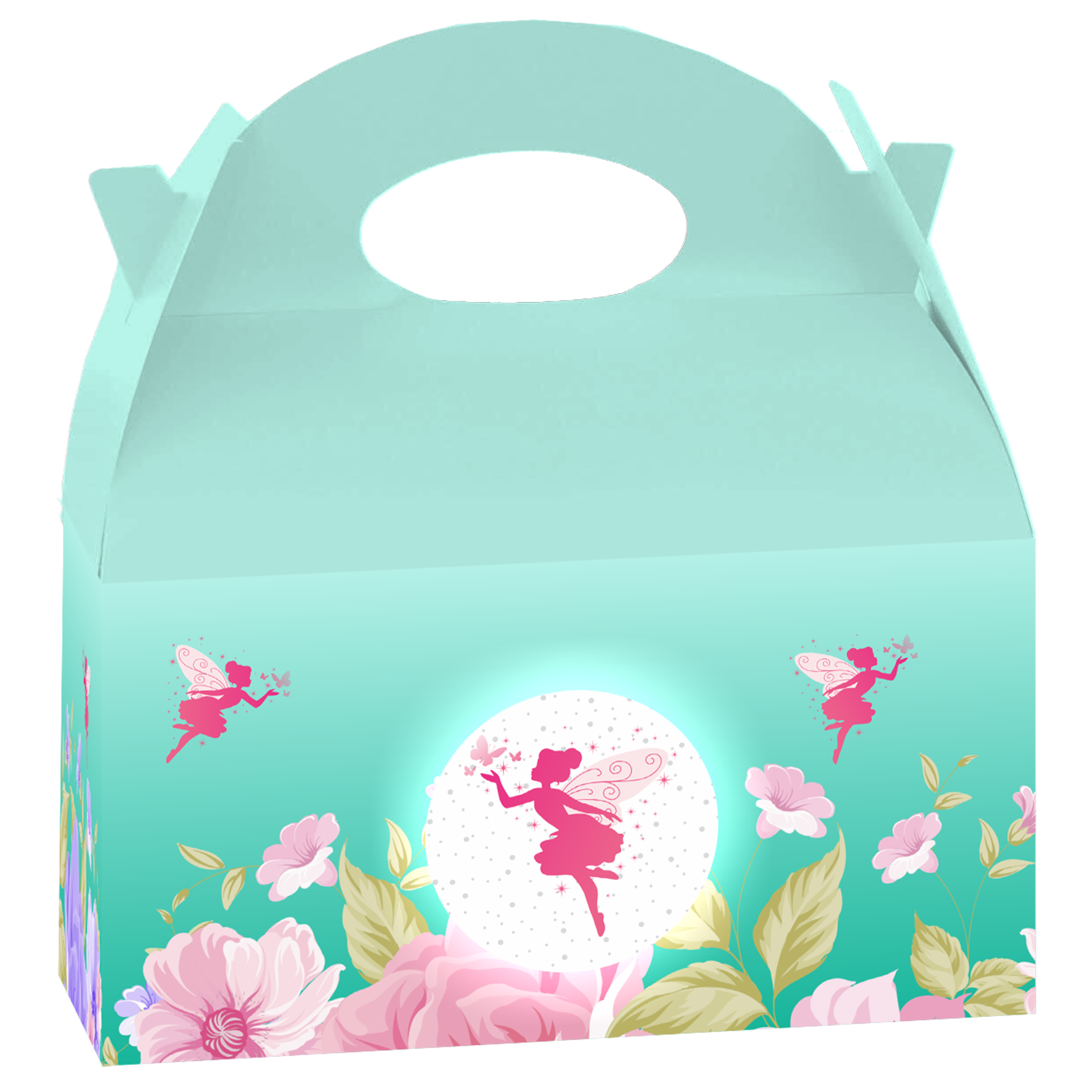 Boîte à fleurs féerique 20 x 16 x 11 cm