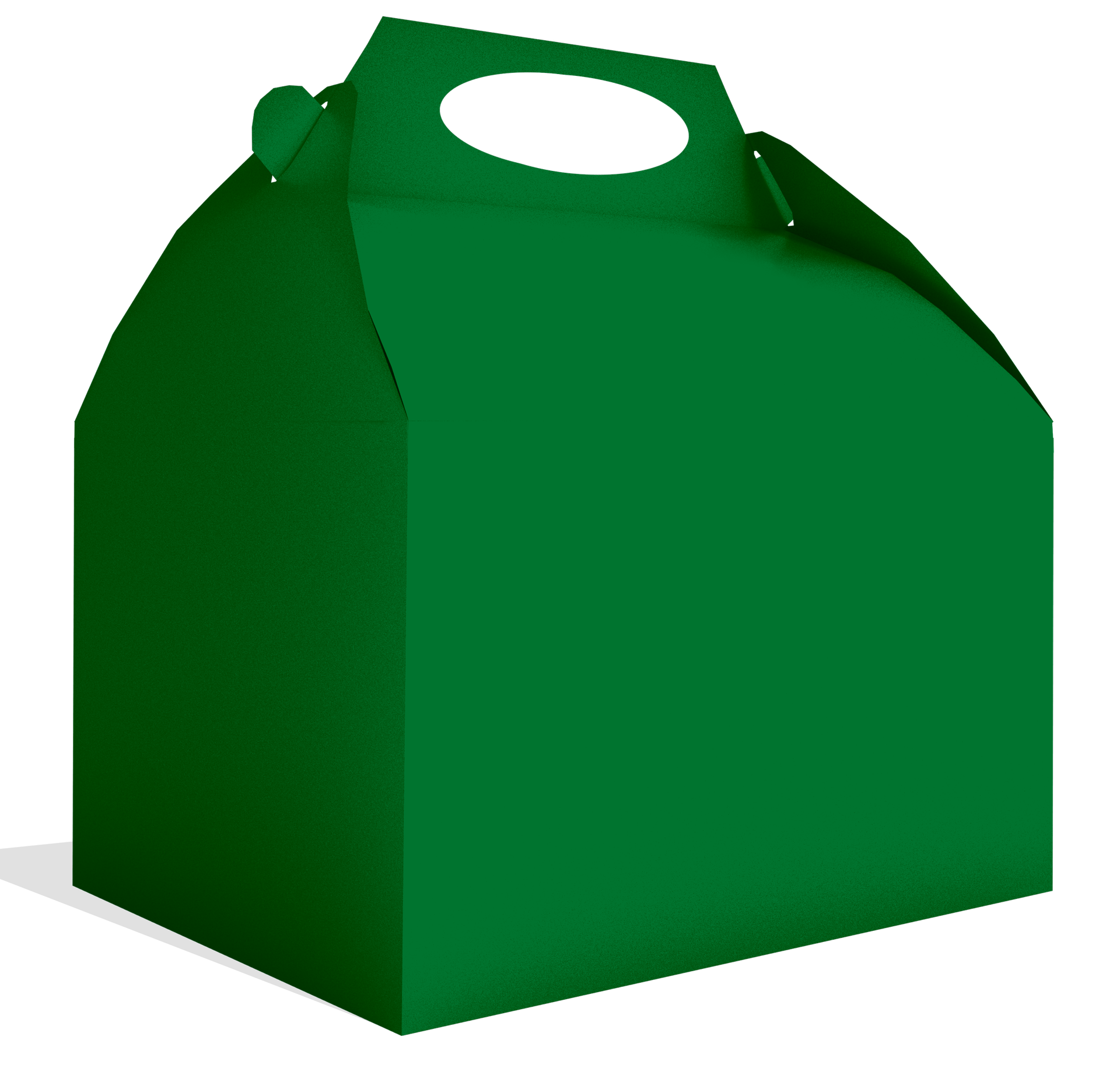 Boîte verte 20 x 16 x 11 cm