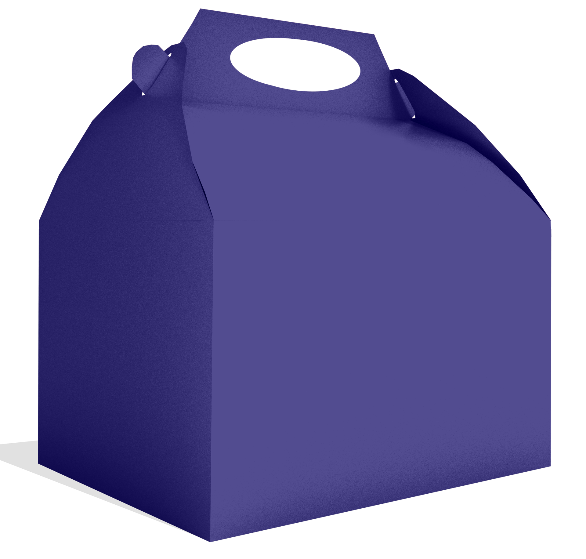 Boîte violette 20 x 16 x 11 cm