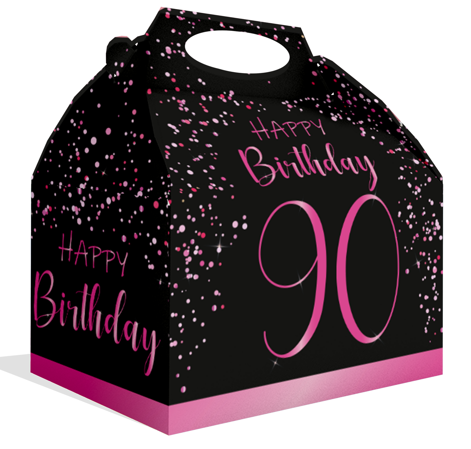 Boîtes roses élégantes 90