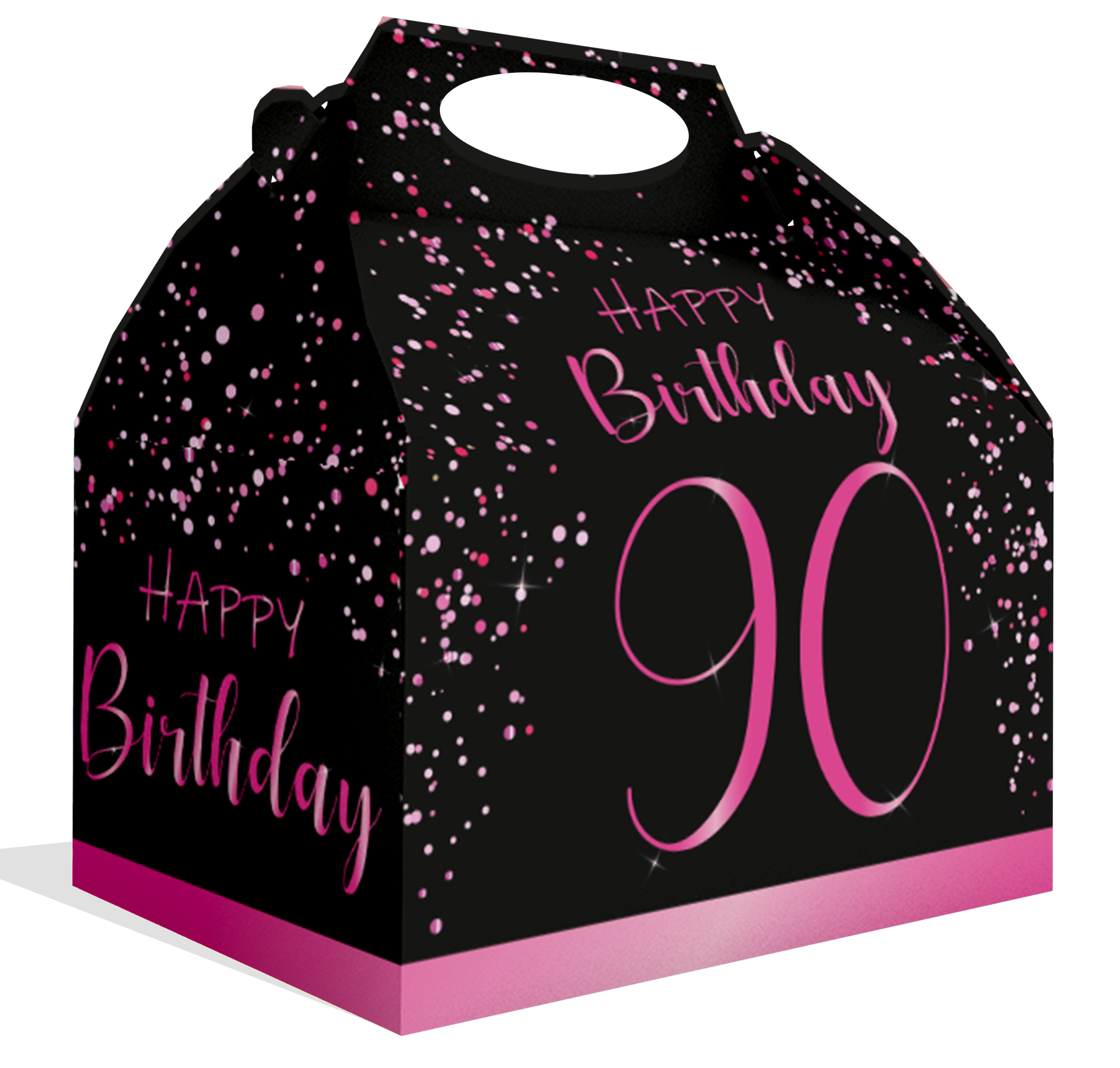 Boîtes roses élégantes 90