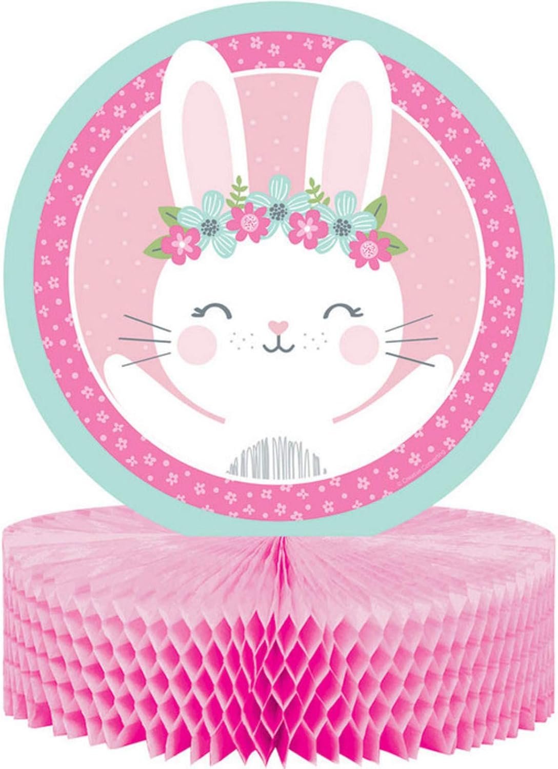 Centre de table lapin pour le 1er anniversaire