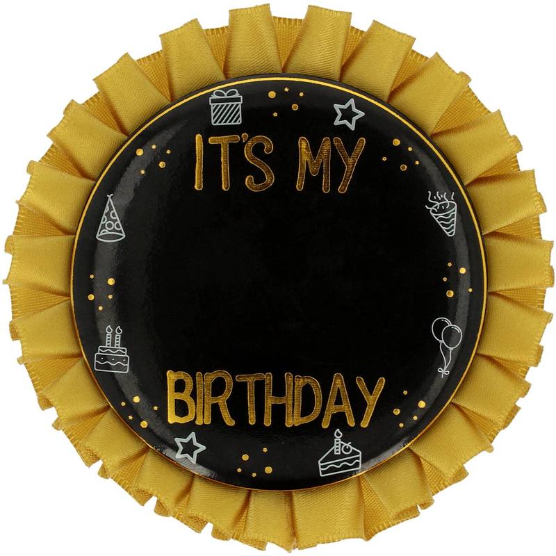 Badge d'anniversaire personnalisé