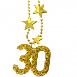 Collier en or 30 ans