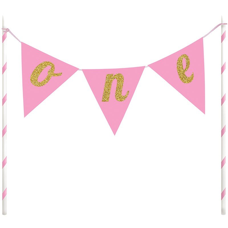 UNE DÉCORATION DE GÂTEAU ROSE