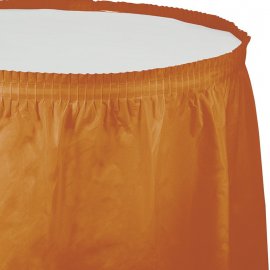 Nappe 426 x 74 cm, motif citrouille épicée