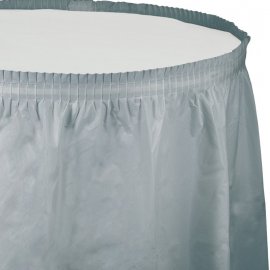 Nappe 426 x 74 cm Argent scintillant