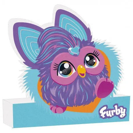 Figurine Furby en polystyrène 30 x 30 cm