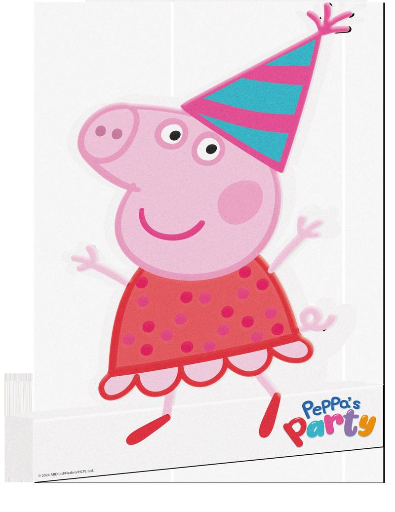 Figurine Porexpan Peppa Pig 29,3 x 21,5 cm