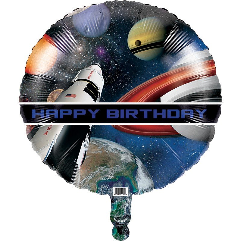 PALLONCINO IN FOIL ASTRONAUTA DA 45 CM
