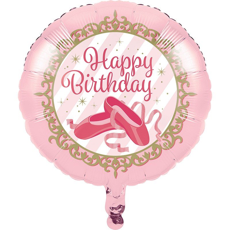 PALLONCINO IN FOIL 45 CM BALLET