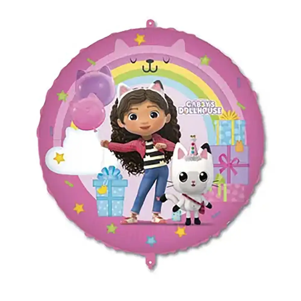 BALLON EN ALUMINIUM 46 CM MAISON DE POUPÉE GABBYS