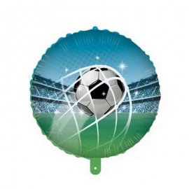 BALLON EN ALUMINIUM 46 CM POUR LES SUPPORTERS DE FOOTBALL