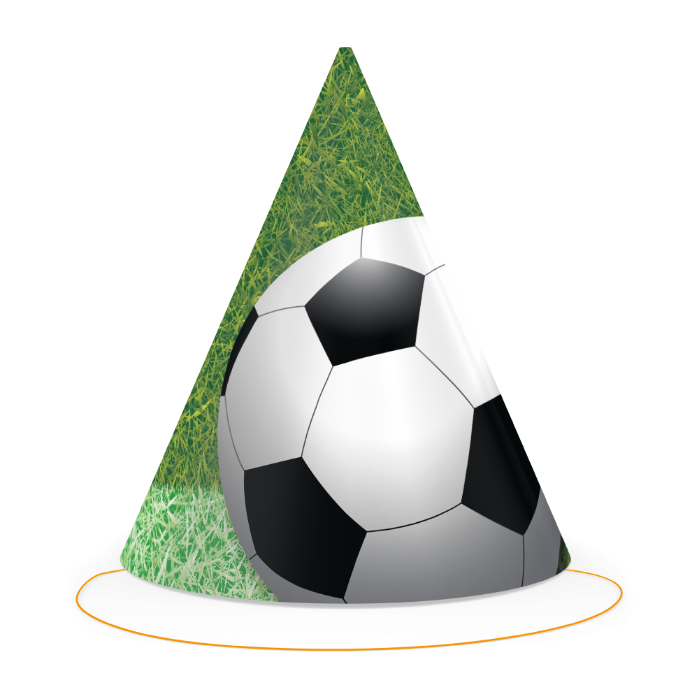 6 casquettes de football
