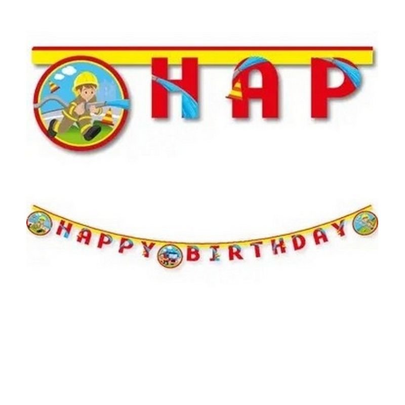 GUIRLANDE DES POMPIERS