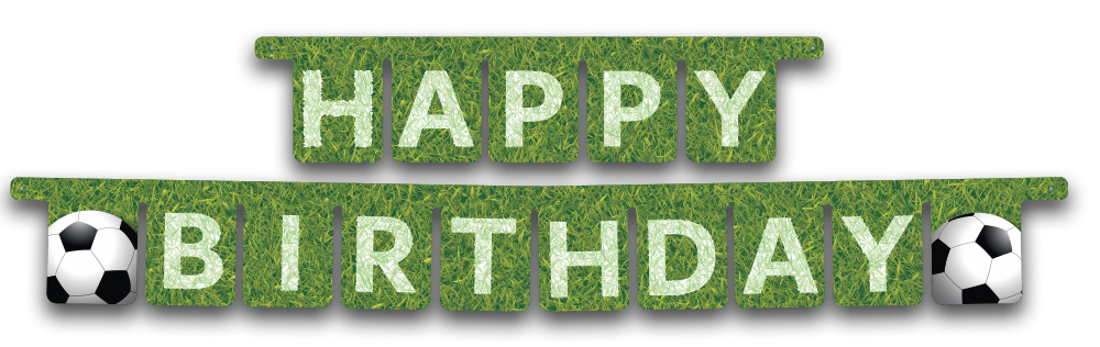 guirlande de football de 3 mètres