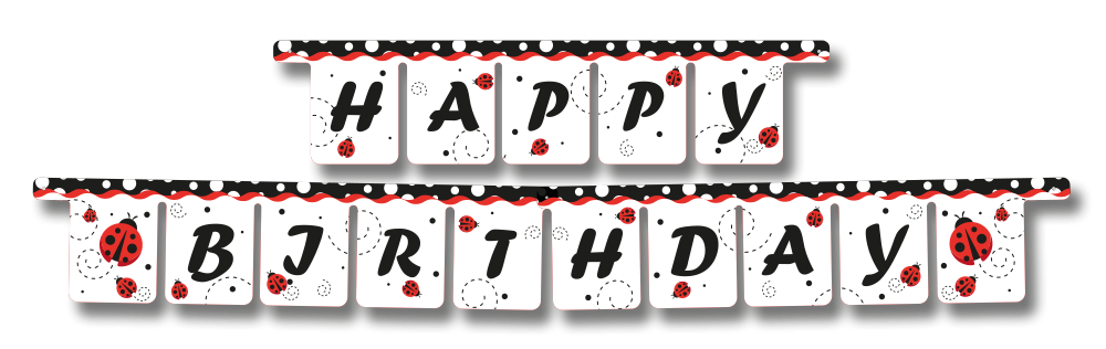 Guirlande de coccinelles de 3 mètres