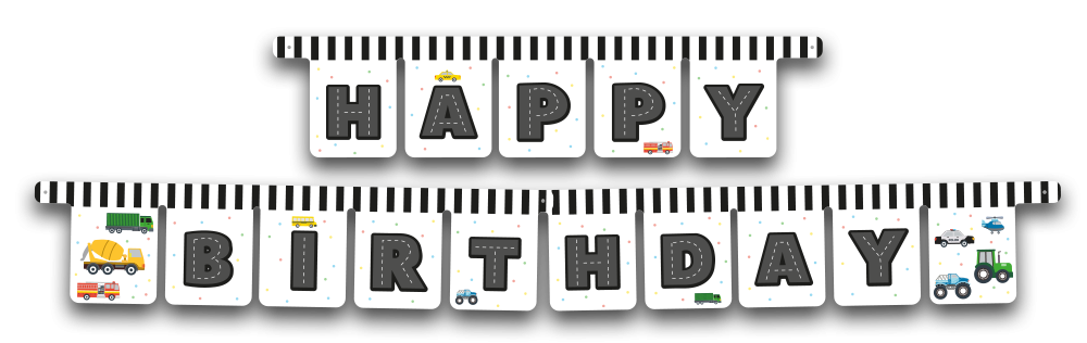 Guirlande de signalisation de 3 mètres