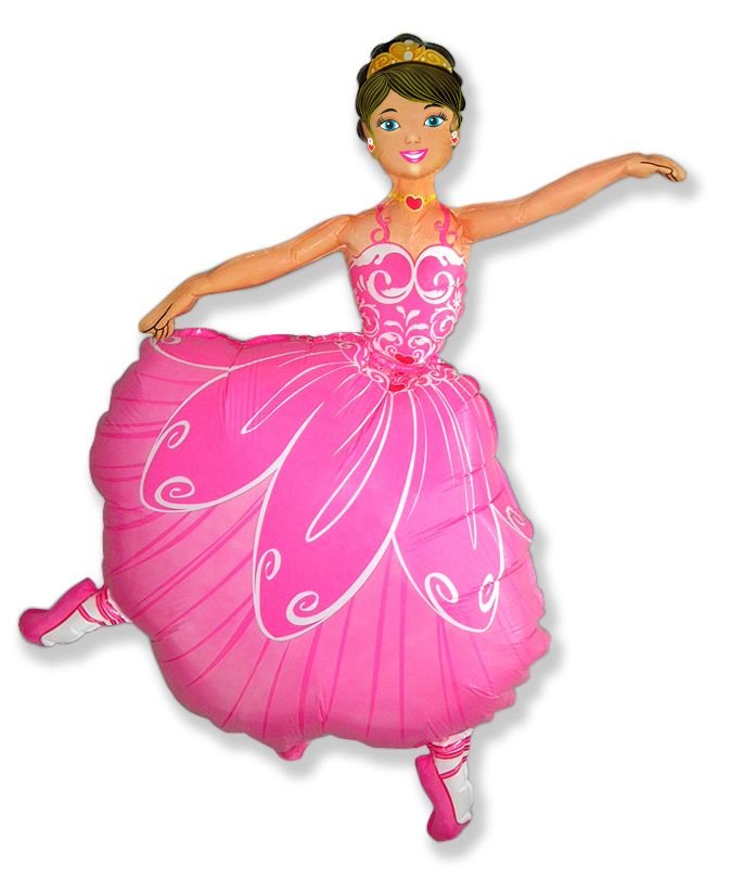Globo Bailarina 107 x 70 cm