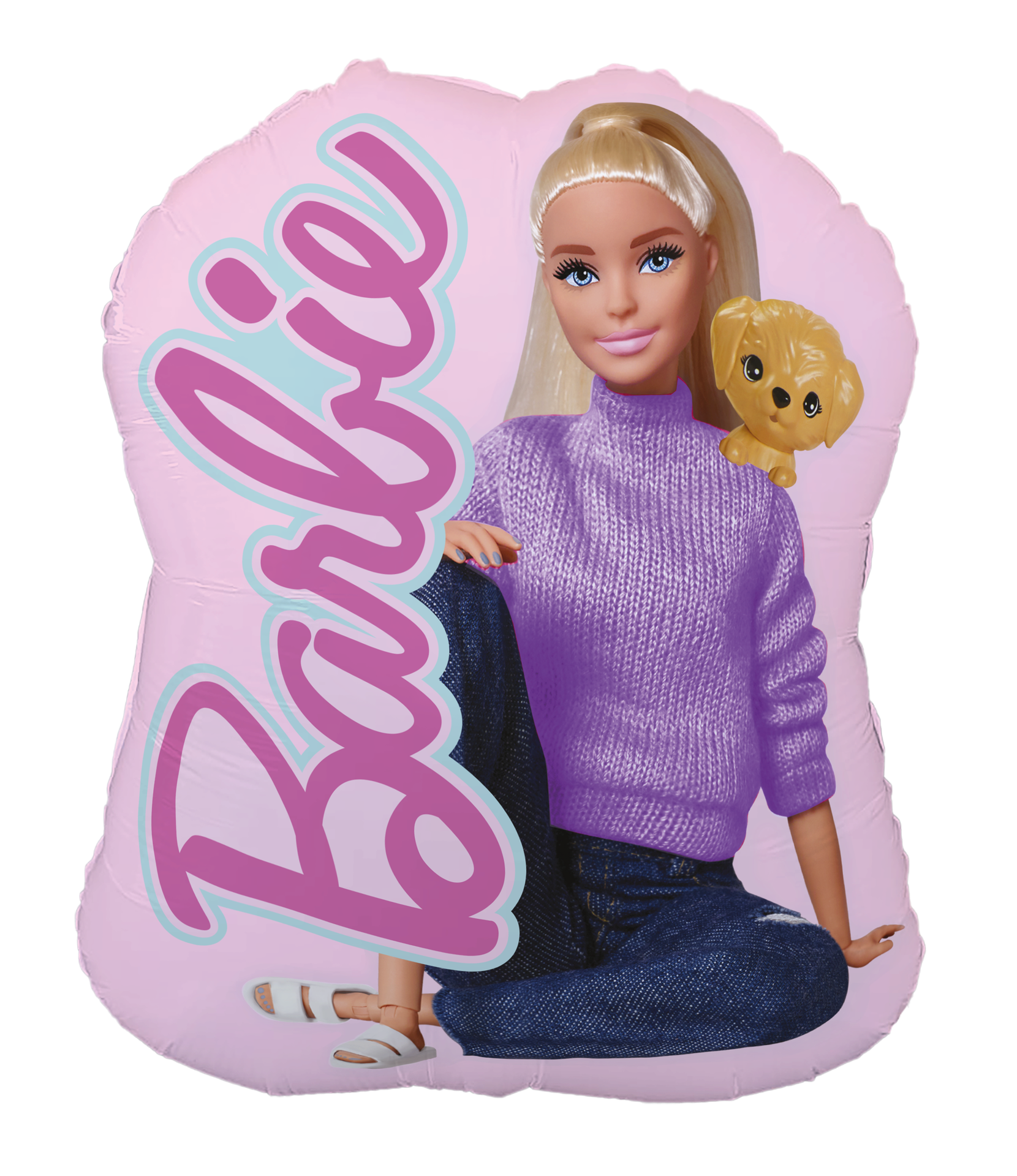 Ballon Barbie 66 x 55 cm