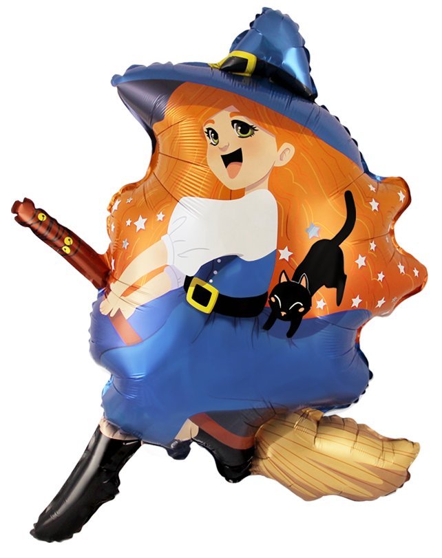 Ballon sorcière 104 x 91 cm